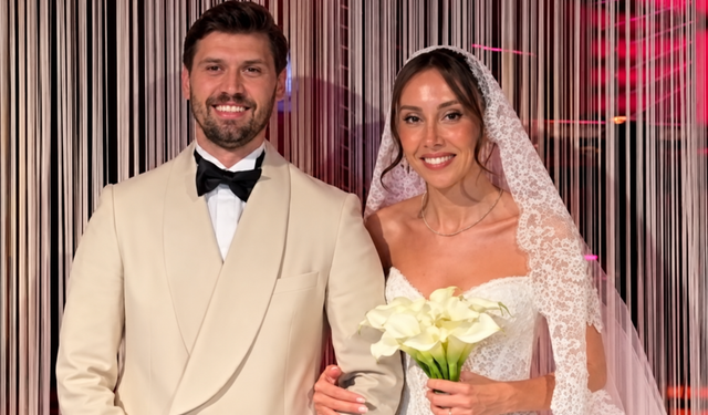 Serhan Onat'ın düğününde ünlüler geçidi! Nikah memurunu gören şaşırdı