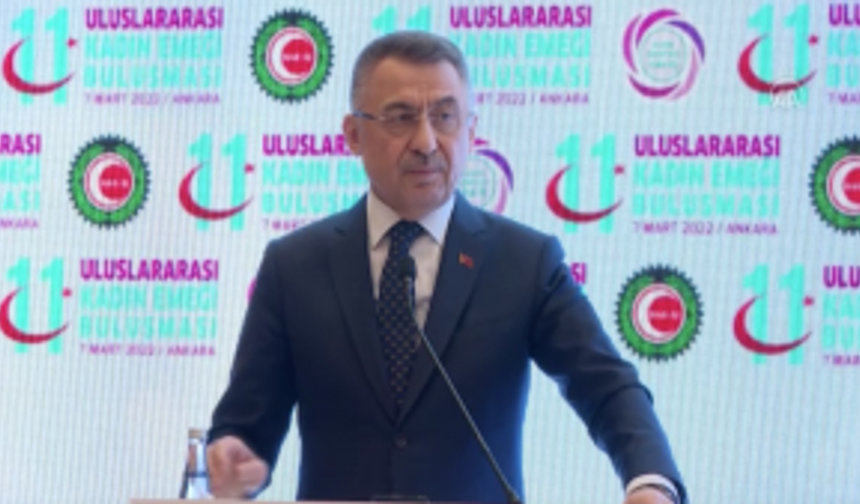 Cumhurbaşkanı Yardımcısı Fuat Oktay'ın konuşması