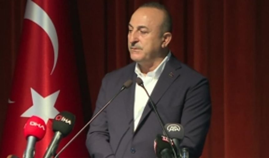 Dışişleri Bakanı Mevlüt Çavuşoğlu'nun konuşması