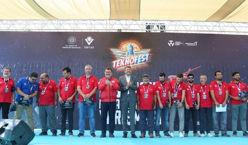 Kütahya’da Teknofest heyecanı sona erdi