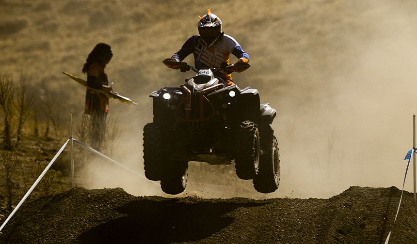 Türkiye Enduro ve ATV Şampiyonası'nın 3. ayağı Bala'da ilk kez koşuldu