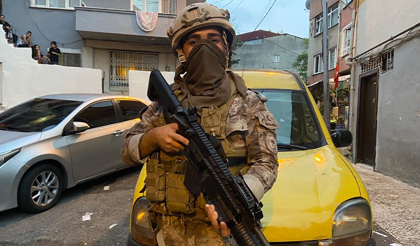 Şişli’de uyuşturucu tacirlerine helikopter destekli eş zamanlı operasyon