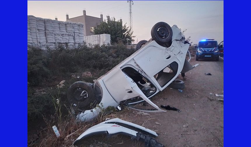 Şanlıurfa’da kaza anı kamerada