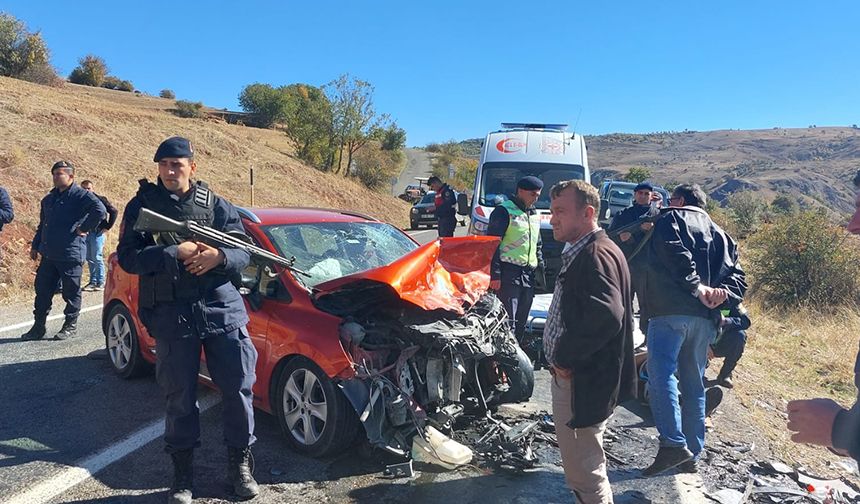 Giresun’da trafik kazası