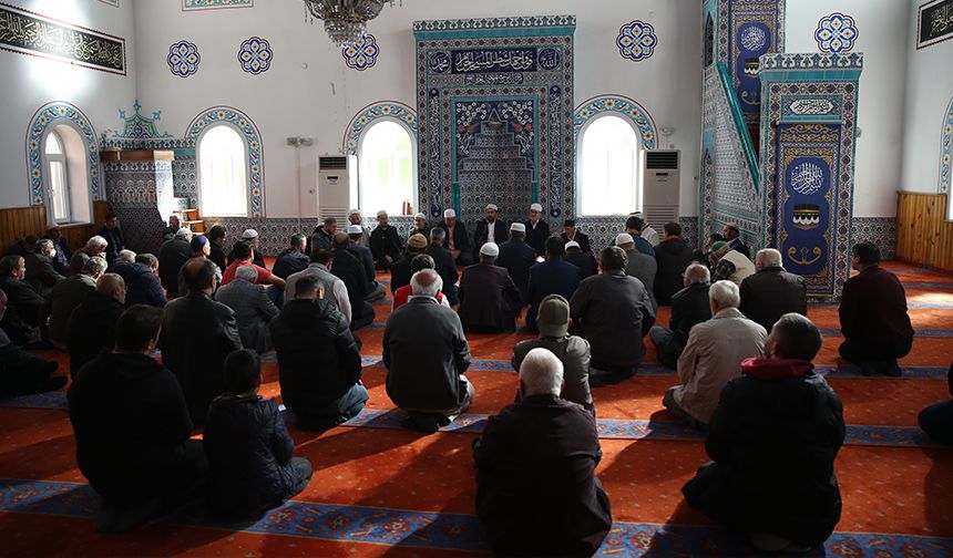 Maden işçileri için mevlit okutuldu