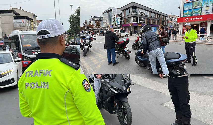 Polisi görüp ara sokaklara kaçtılar