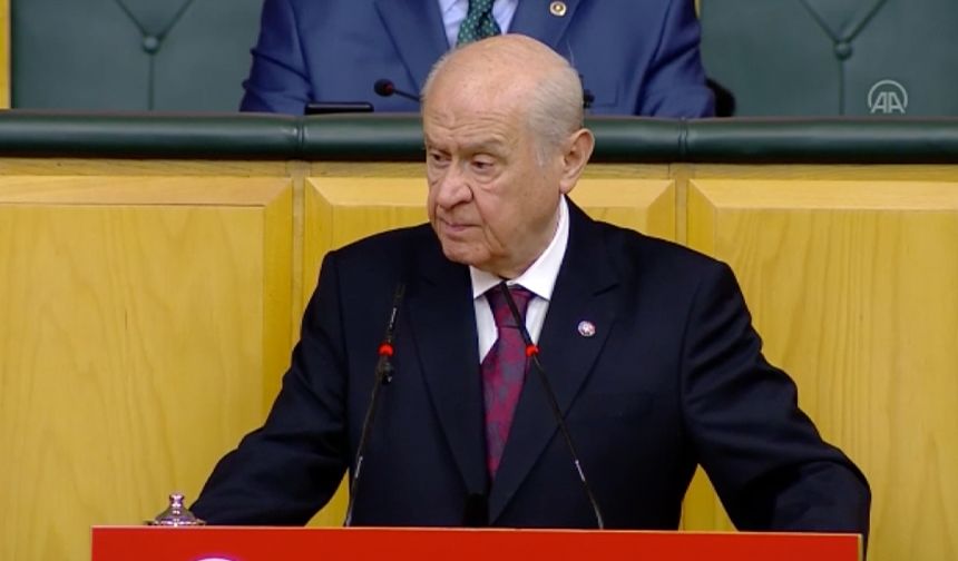 MHP Genel Başkanı Devlet Bahçeli'nin konuşması