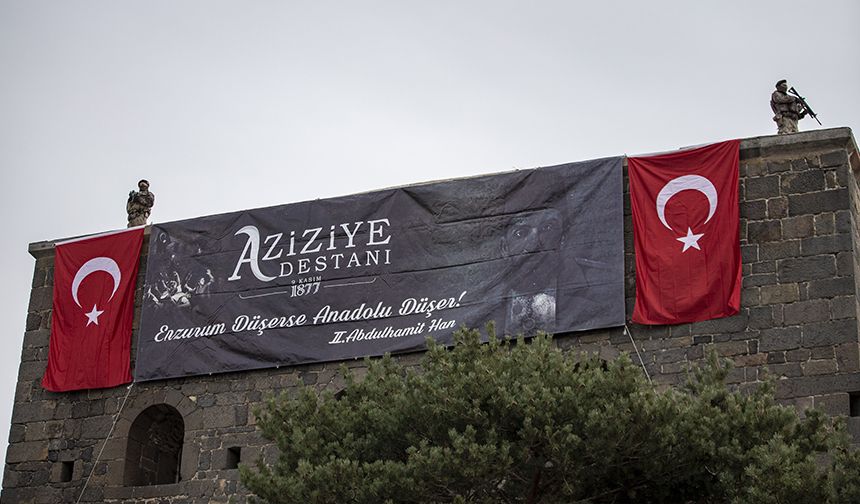 Erzurum'da "Aziziye Destanı" şehitleri anıldı