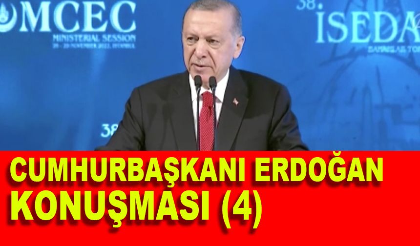 Cumhurbaşkanı Erdoğan konuşması (4)