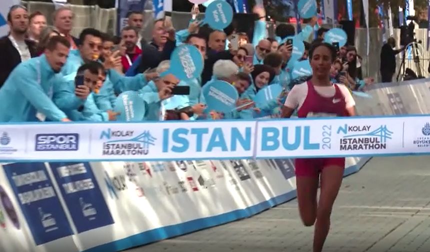 44. İstanbul Maratonu'nu kadınlarda Sechale Dalasa kazandı