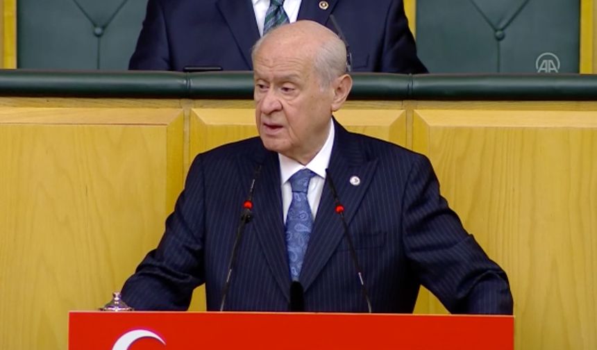 MHP Genel Başkanı Devlet Bahçeli'nin konuşması