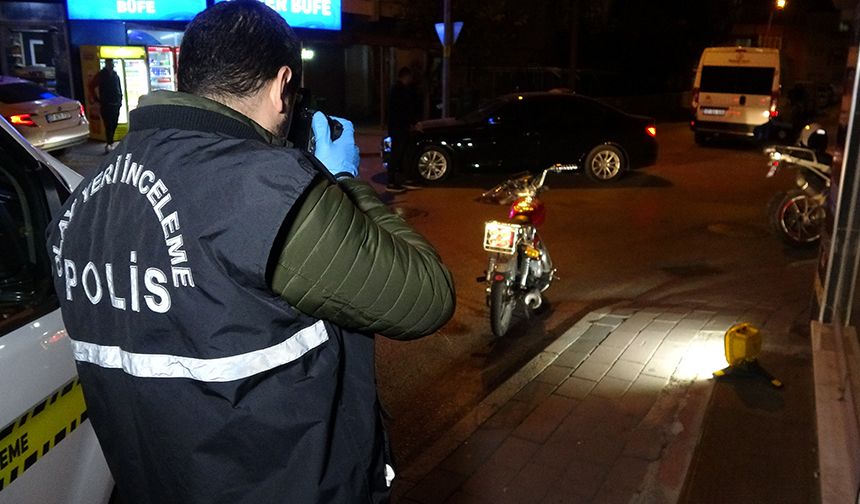 Devriye gezen polisi görünce motoru bıraktı