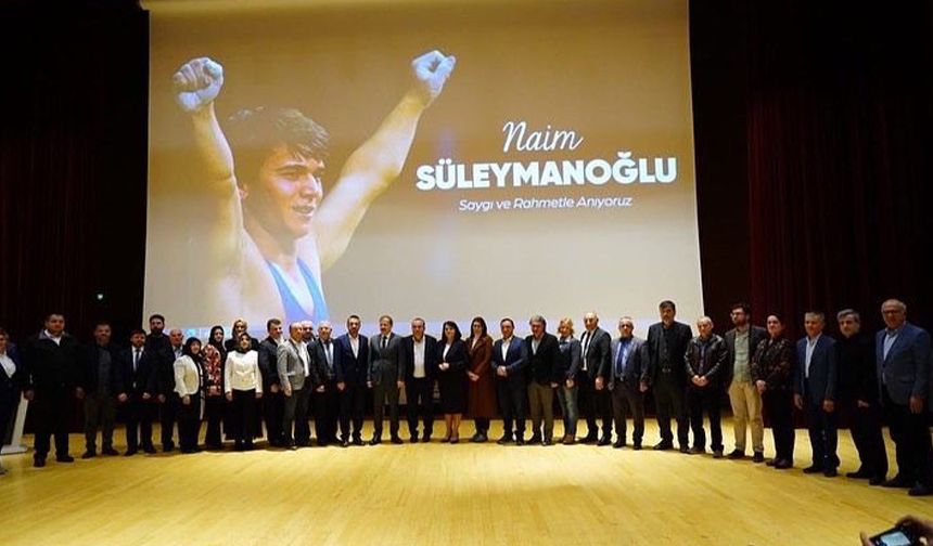 Unutulmaz halterci Naim Süleymanoğlu Kestel’de anıldı