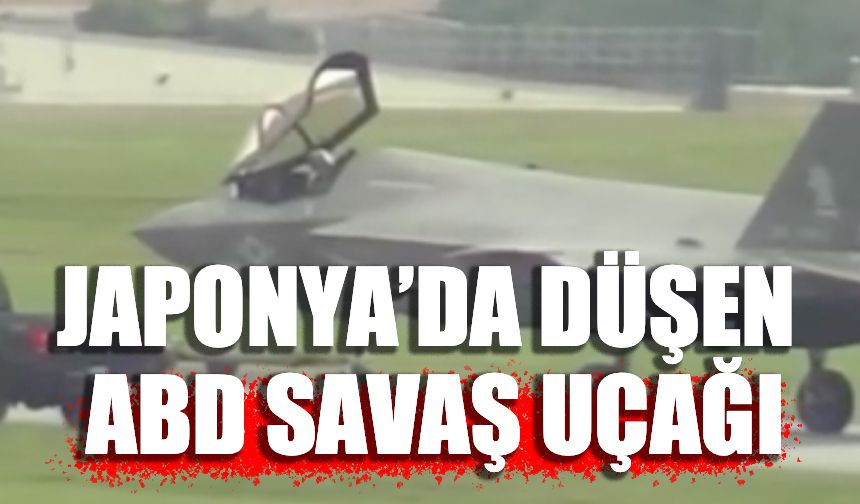 Japonya’da düşen ABD savaş uçağı