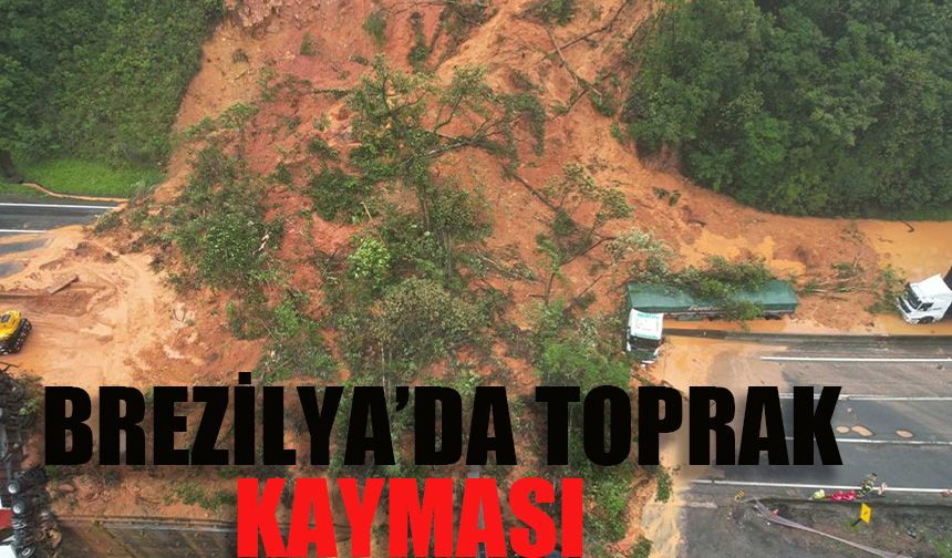 Brezilya’da toprak kayması