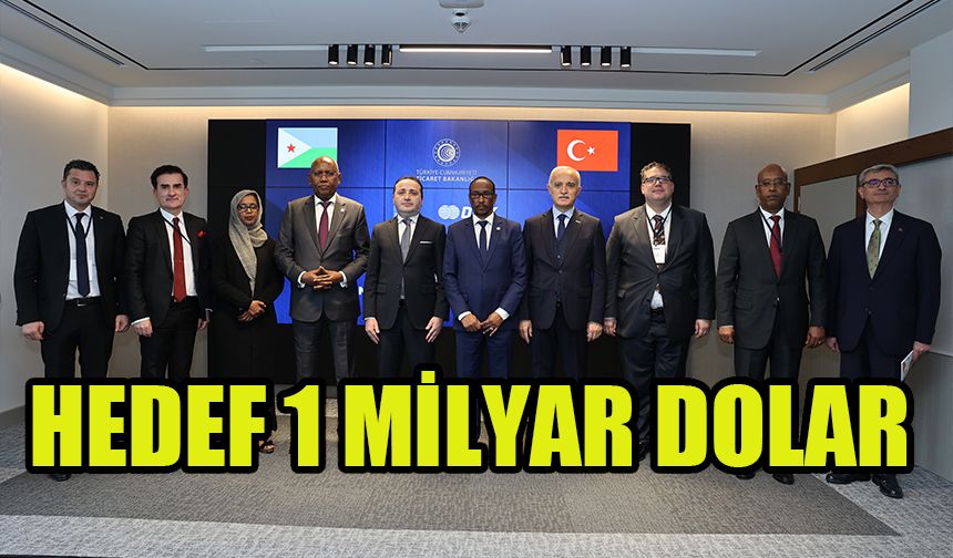 Türkiye-Cibuti ikili ticaretinde hedef 1 milyar dolar