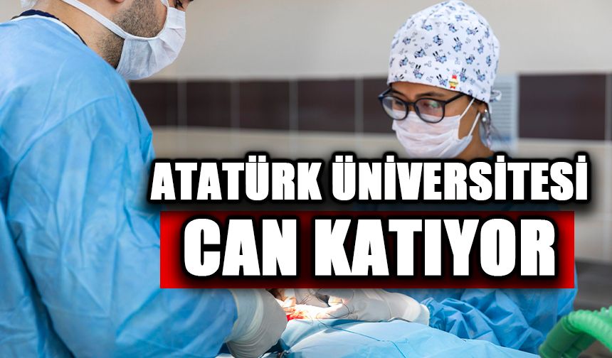 Atatürk Üniversitesi hayvan hastanesi, bölgesine ‘can’ katıyor