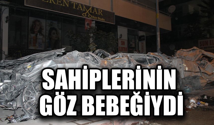 Sahiplerinin göz bebeğiydi demir yığınına döndü