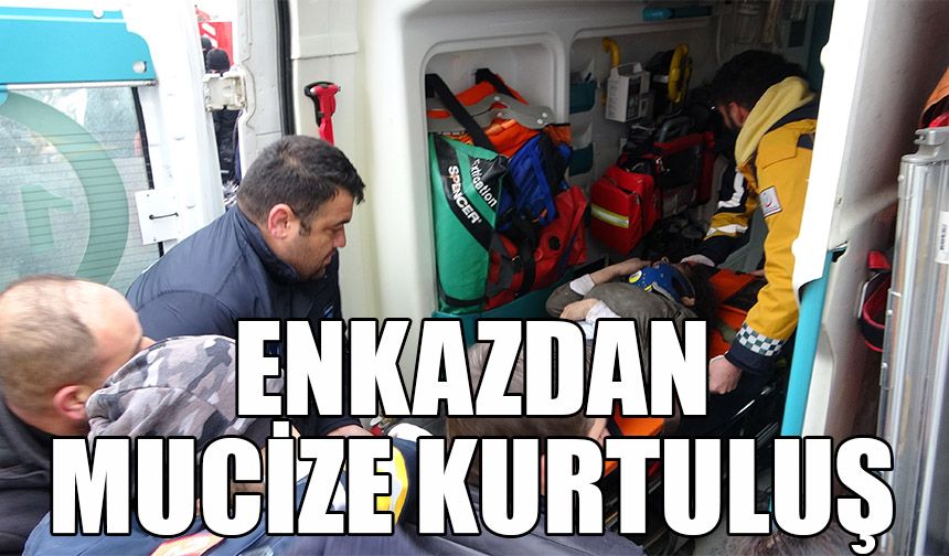 Enkazından 1’i engelli 3 kişi kurtarıldı