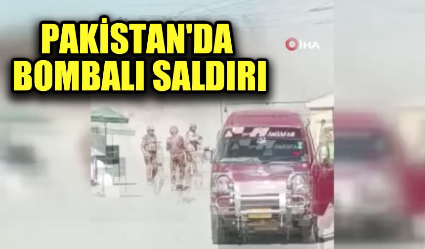 Pakistan'da bombalı saldırı