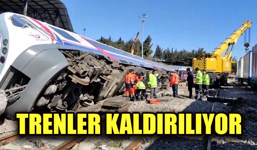 Trenler kaldırılıyor