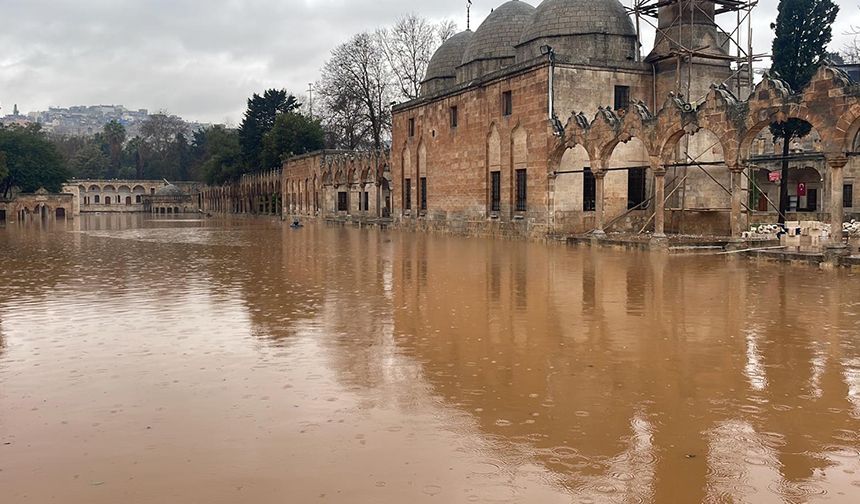 Şanlıurfa'da sağanak etkili oldu