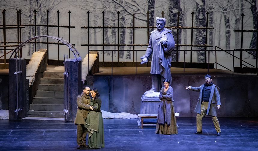 "La Boheme" operası AKM'de