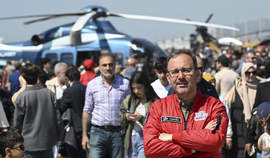 Bakan Kasapoğlu TEKNOFEST’te