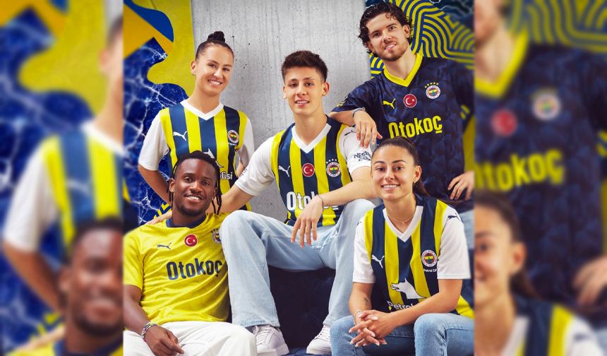 Fenerbahçe yeni sezon formalarını böyle tanıttı!