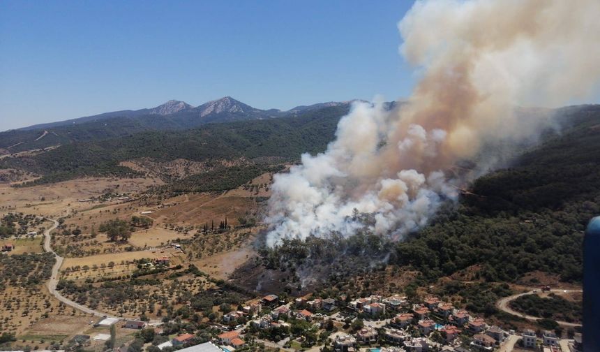 Son dakika! İzmir’de yangın