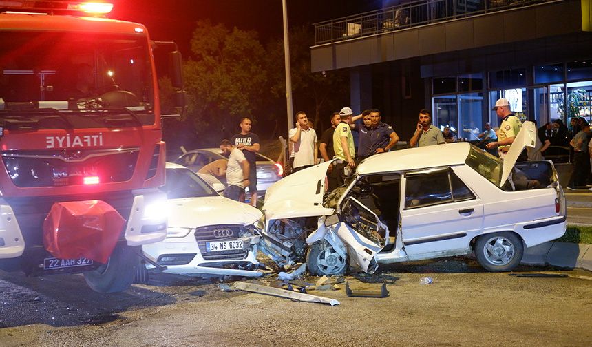 Ters yöne giren sürücü facia yaşattı