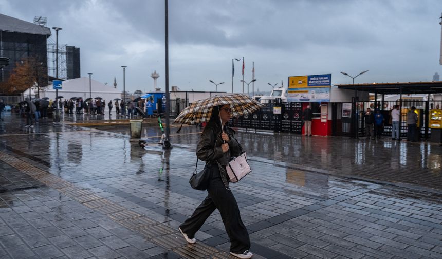 AKOM'dan İstanbul için yağış uyarısı