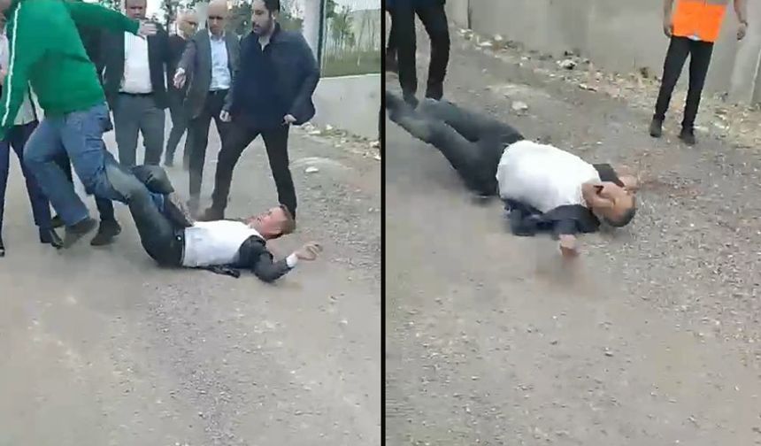 Kendini yerden yere atıp 'saldırı' iddiasında bulundu! AKP'li meclis üyesi özür diledi