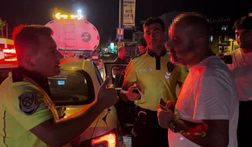 Sulama tankerine çarpan sürücüden şaşırtan soru: '3 Bira içtim, bir şey olur mu?