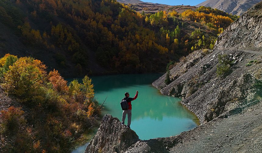 Kop Dağı vadileri sonbaharda göz kamaştırıyor!