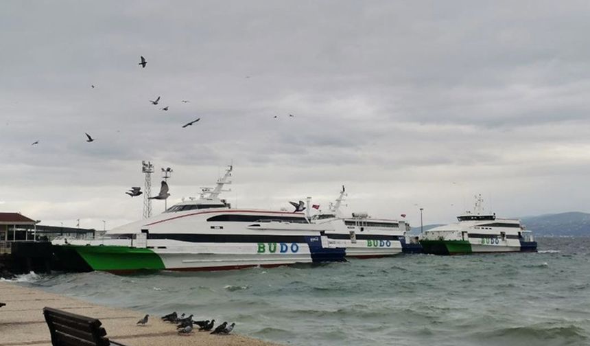 Bursa Deniz Otobüslerinin bazı seferleri iptal edildi