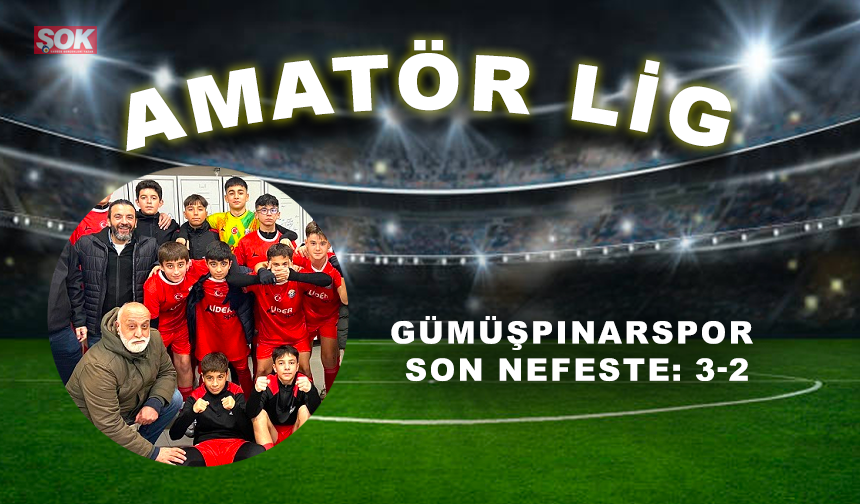 Gümüşpınarspor son nefeste: 3-2