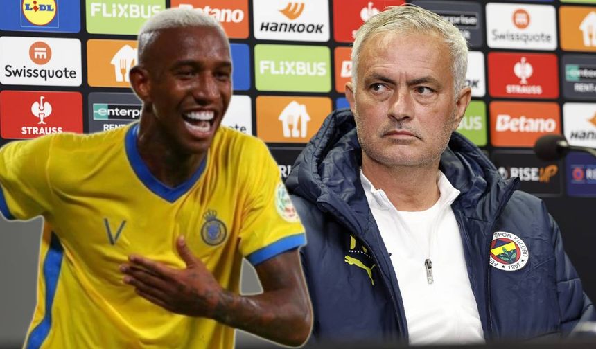 Talisca transferinde son durumu Jose Mourinho gazetecilere açıkladı