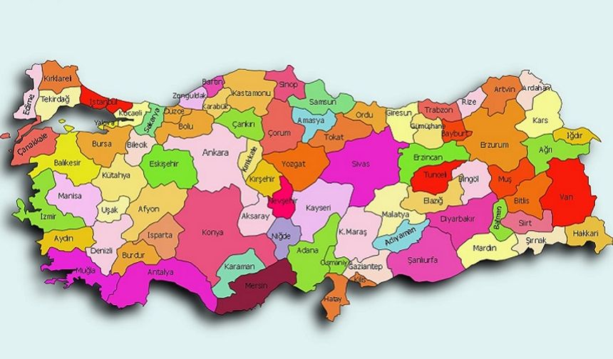 Liste ortaya çıktı: İşte Türkiye'nin en sakin 25 ilçesi!