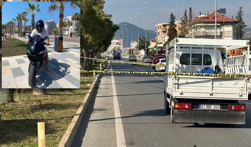 Antalya'da ölümlü motosiklet kazası: Kazayı öğrenen babası sinir krizi geçirdi