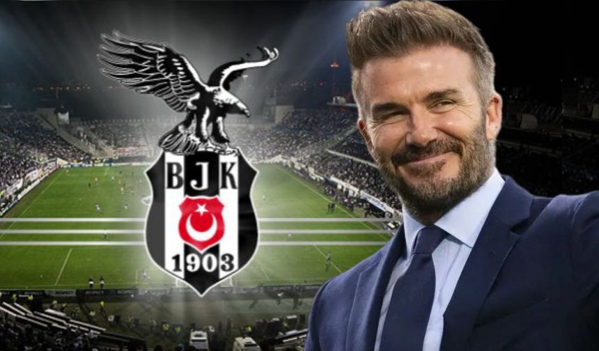 David Beckham’ın İstanbul durağı Beşiktaş oldu! Taraftarlar coştu!