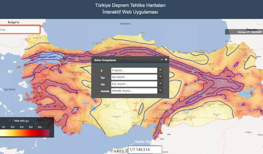 AFAD'dan sokak sokak deprem riski haritası: Nasıl kullanılır?