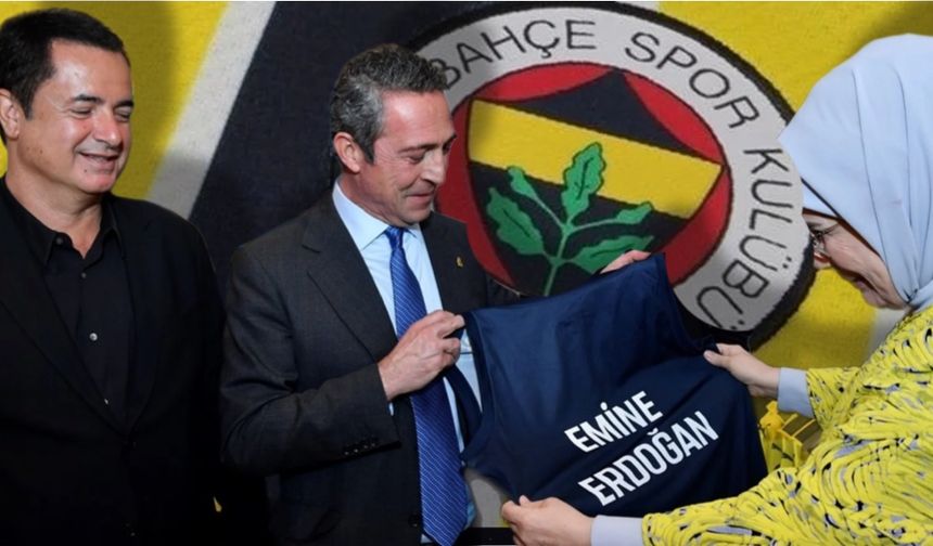 Fenerbahçe'den art arda iktidar hamlesi: Ali Koç ve Acun Ilıcalı’dan Emine Erdoğan'a hediye!