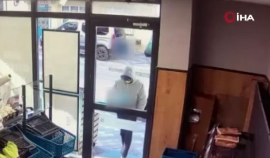İstanbul'da hırsızlık! O anlar kamerada