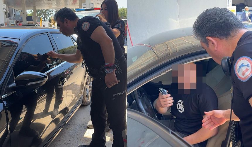 Polis uyandırmak için dakikalarca uğraştı
