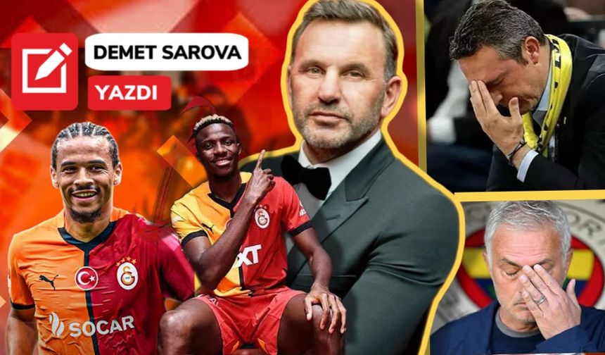 Galatasaray artık yalnız koşuyor, Fenerbahçe start çizgisinde kaldı!
