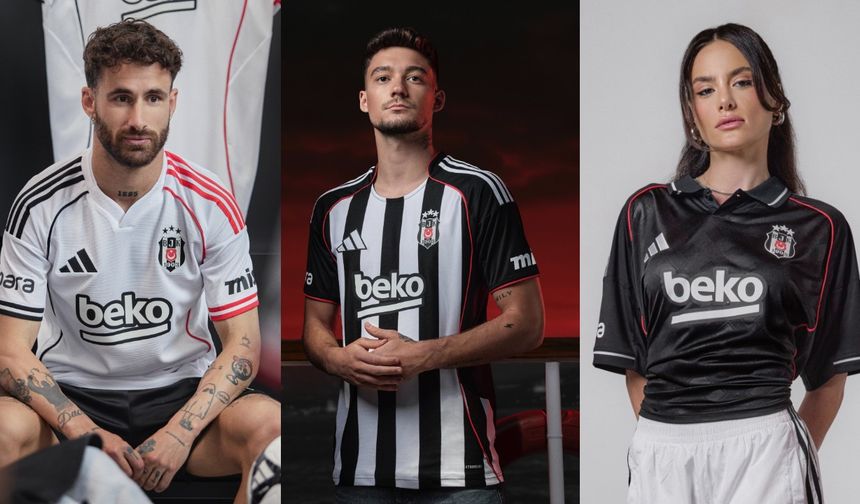 Beşiktaş'ın yeni sezon formaları satışa çıktı