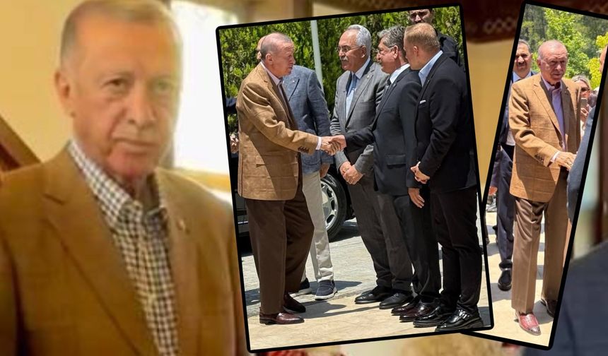 Sosyal medyada gündem oldu: İşte Erdoğan'ın yeni kombini