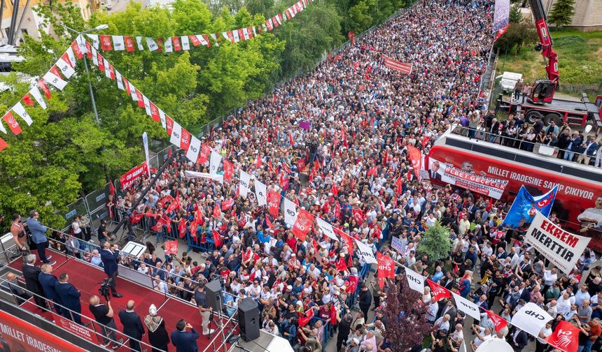 Yerel seçimde 813 oy almıştı: CHP'den Bayburt'ta miting!