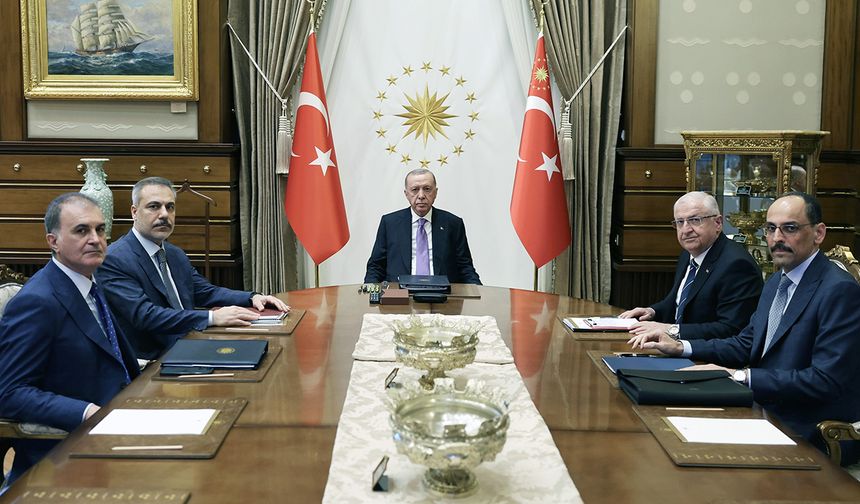 Beştepe'de güvenlik zirvesi